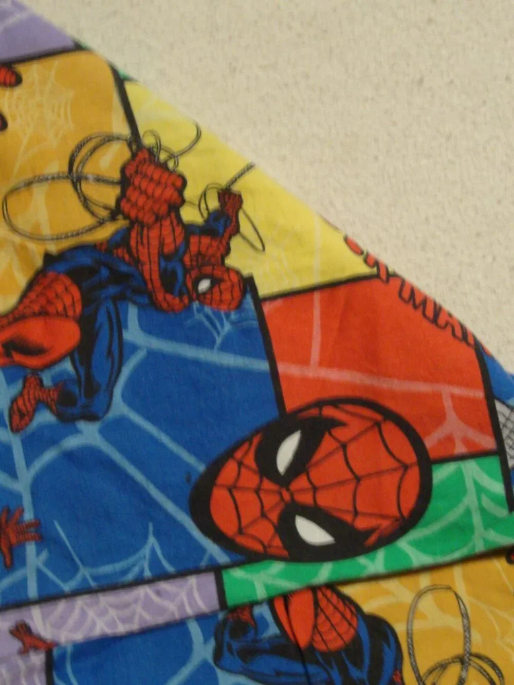 Spiderman Very Long Pillowcase Matcover - XXXL